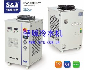 雙溫雙控冷水機(jī)同時(shí)冷卻激光器主體和鏡片