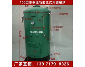 小型常壓蒸汽鍋爐 常壓鍋爐蒸汽溫度 食用菌常壓滅菌鍋爐