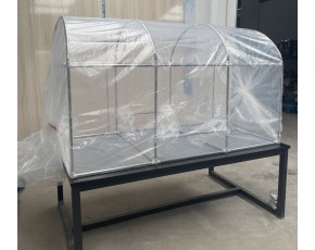 食用菌接種房香菇菌種簡易可拆卸不銹鋼接種箱接種罩科達(dá)保菇王